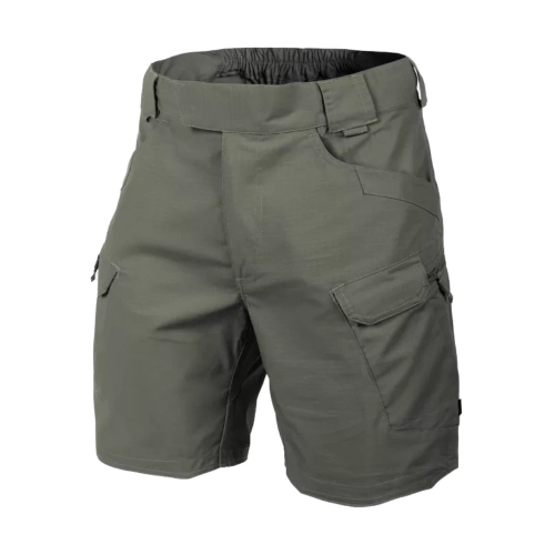 Helikon - Spodenki taktyczne Urban Tactical Shorts UTS - 8,5" - PolyCo Stretch Ripstop - Taiga Green - SP-UTS-SP-09