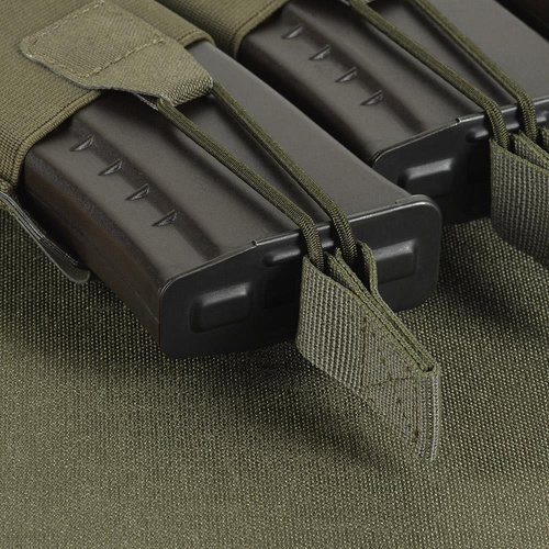 M-Tac - Ładownica potrójna na magazynki AR / AK Elite Laser Cut - Ranger Green - 10145123