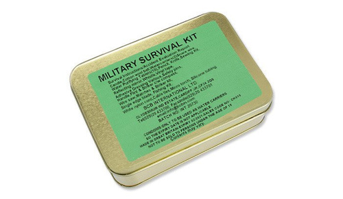 BCB - Zestaw survivalowy Military Survival Tin - 25 elementów - CK019