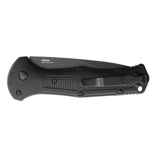 Benchmade - Nóż taktyczny Claymore - Automatyczny - Czarny - 9070BK