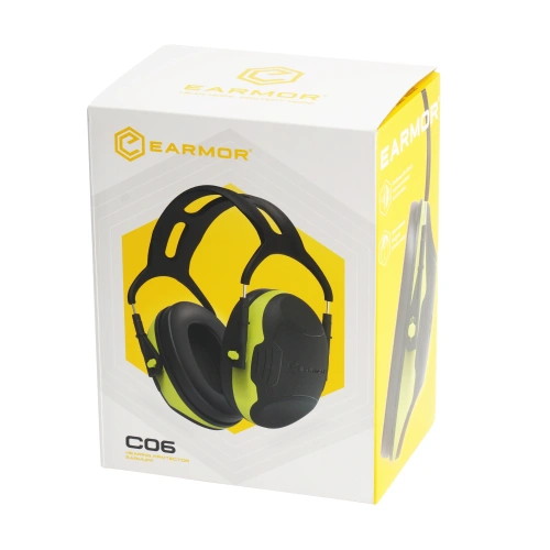 Earmor - Pasywne ochronniki słuchu C06 - NRR 28 dB - Szare - C06-GY