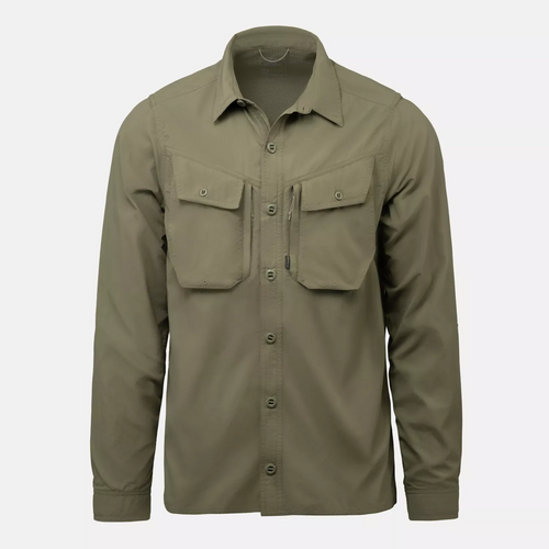 Helikon - Koszula z długim rękawem Canopy Jungle - Nylon - Olive Green - KO-CJS-NL-02