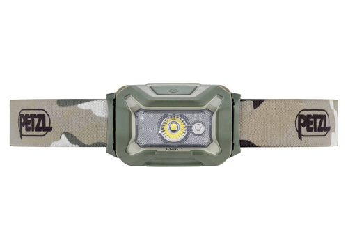 Petzl - Latarka czołowa LED Aria 1 - 350 lm - RGB - Czarna - E069BA00