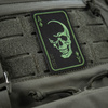 M-Tac - Naszywka morale patch Face of War - Cordura - Czarny/Zielony - 51389201