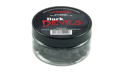 Kule gumowe RAM Dark Devils kal. .43 - 100 szt.