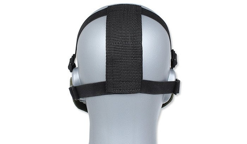 TMC - Maska z siatki - Strike Steel Half Face Mask - Wolf - Zielony OD