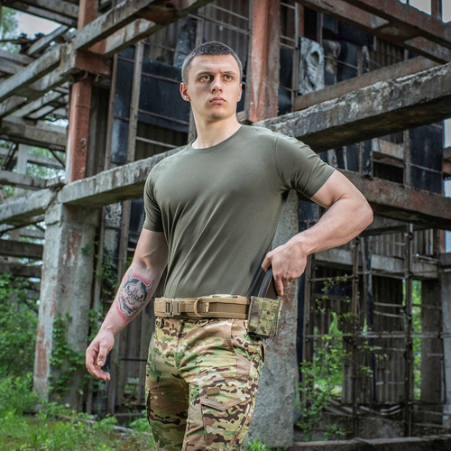 M-Tac - Koszulka męska 93/7 - Light Olive - 20092038