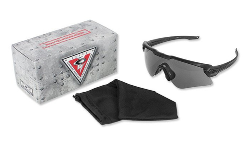 Oakley - Okulary balistyczne SI Ballistic M Frame Alpha Matte Black - Grey - OO9296-04