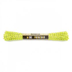 M-Tac - Paracord Minicord - 2 mm - 15 m - Reflective Neon Yellow - 10271142