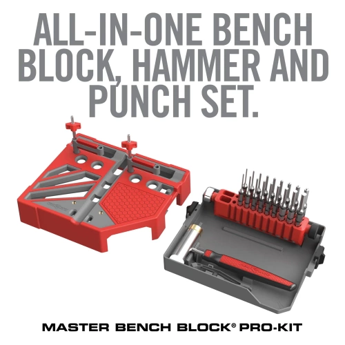 Real Avid - Zestaw narzędzi rusznikarskich Master Bench Block Pro Kit - AVMBBPKIT