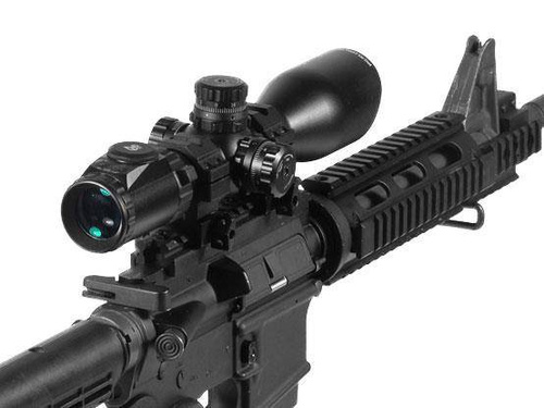 UTG - Luneta celownicza Leapers Compact 3-12x44 - 30 mm - Czarna - SCP3-UM312AOIEW
