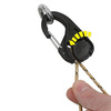 Nite Ize - Regulowana klamra biwakowa CamJam® Cord Tightener - Czarny - NCJ-01-R3