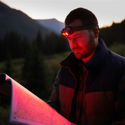 Nite Ize - Latarka czołowa Radiant® RH1™ - 600 lm - Szara/Czarna - RH1-09-R8