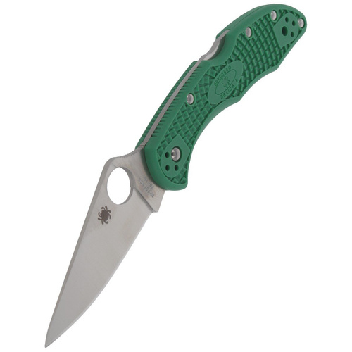 Spyderco - Nóż składany Delica® 4 FRN Flat Ground Green - C11FPGR