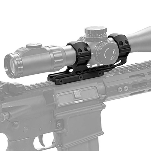 Leapers - Montaż jednoczęściowy Accu-Sync 34/22 Cantilever - Wysoki - Picatinny - 50 mm - Czarny - AIR42250