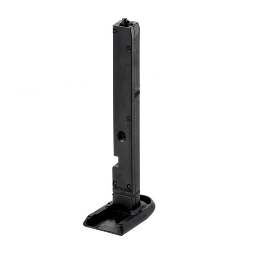 Walther - Magazynek do wiatrówki PDP Compact 4" - 4,5 mm - Czarny - 5.8432.1