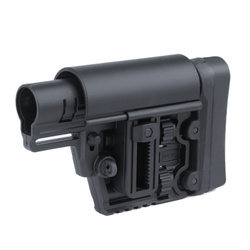 DLG Tactical - Kolba regulowana Mil-Spec Modular Precision - Polimer - Czarny - DLG-011-BLK