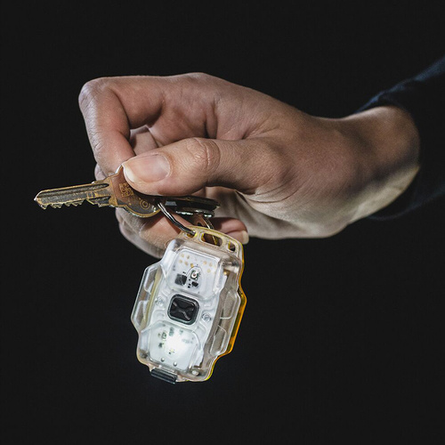 Armytek - Latarka LED kieszonkowa Crystal WRB - Beacon - 150 lm - Niebieski/Szary - F07202B