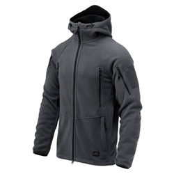Helikon - Bluza polarowa Patriot Mk2 - Hybrid Fleece - Shadow Grey/Czarna - BL-PJ2-FH-3501A