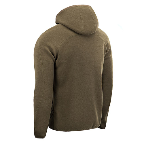 M-Tac - Bluza polarowa z kapturem Lite Microfleece Hoodie - Army Olive - 20026062