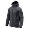Helikon - Bluza polarowa Patriot Mk2 - Hybrid Fleece - Shadow Grey/Czarna - BL-PJ2-FH-3501A