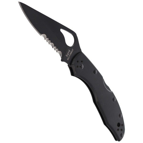 Spyderco - Nóż składany Byrd Meadowlark™ 2 Stainless Black / Black Blade CombinationEdge - BY04BKPS2