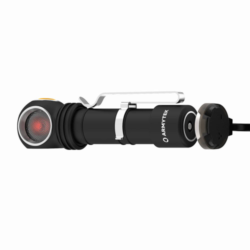 Armytek - Latarka akumulatorowa / czołówka Wizard C2 WR Magnet USB - 1020 lumenów - F06901PW