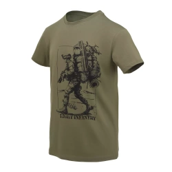 Helikon - Koszulka T-shirt Light infantry - Olive Green - TS-LIF-CO-02