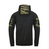 Helikon - Rozpinana bluza Rogue Hoodie Fullzip - RipStop - Czarny/ERDL - BL-RHF-PO-011PA