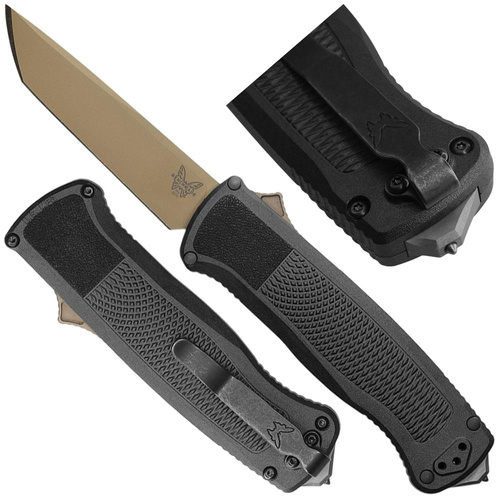 Benchmade - Nóż składany automatyczny Shootout - CPM-Cruwear - 5370FE