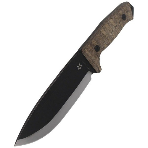 FOX - Nóż Bushman Bushcraft Canvas Micarta 160mm - FX-609 OD