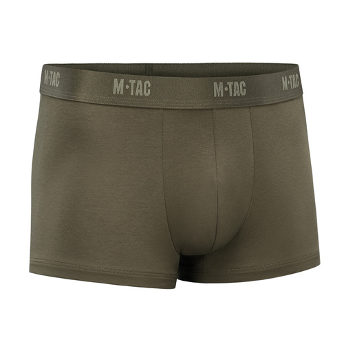 M-Tac - Bokserki męskie Scretch Trunks - Bawełna - Dark Olive - 70028048
