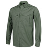 Helikon - Koszula z długim rękawem Defender Mk2 - PolyCotton Ripstop - Olive Green - KO-DF2-PR-02