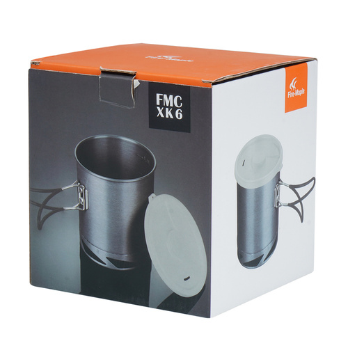 Fire Maple - Garnek turystyczny - 1 L - Aluminium - FMC-XK6-White