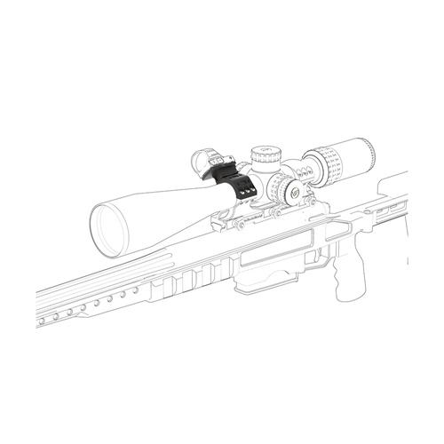 Vector Optics - Montaż kolimatora na lunetę X-ACCU - 6 otworów - MOJ/MAG - Czarny - XASR-A02