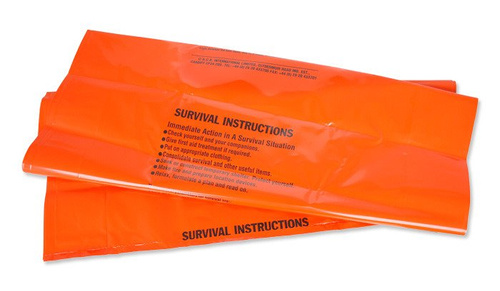 BCB - Worek Survivalowy Printed Survival Bag - Pomarańczowy - CL044