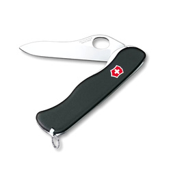 Victorinox - Scyzoryk Sentinel Clip - Sheepsfoot - 1.4410 - Czarny - 0.8416.M3