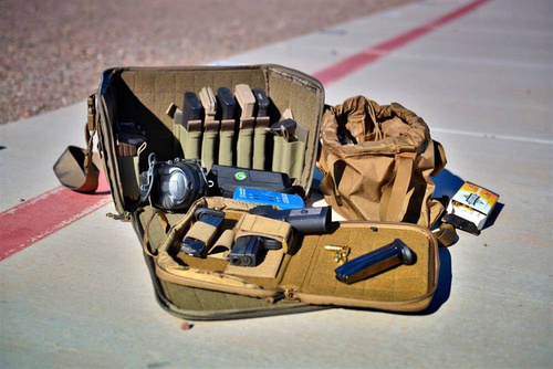 Helikon - Pokrowiec na pistolet Single Pistol Wallet - Coyote - MO-SPW-CD-11
