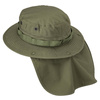 Helikon - Kapelusz Boonie Hat z osłoną - PolyCotton Ripstop - Woodland - KA-BON-PR-03