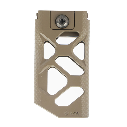 Chwyt przedni na szynę Picatinny Kruk - Aluminium - Cerakote - Coyote Tan - CRC 9048P-COY