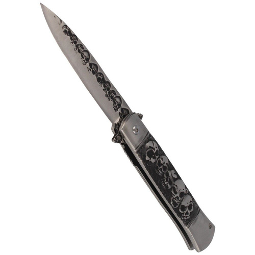 Herbertz Solingen - Nóż składany Italian Dagger Skulls - 584013