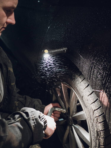 Armytek - Latarka akumulatorowa / czołówka Wizard C2 WR Magnet USB - 1020 lumenów - F06901PW