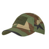 Helikon - Czapka z daszkiem Tactical Cap - PolyCotton Ripstop - Woodland - CZ-BBC-PR-03