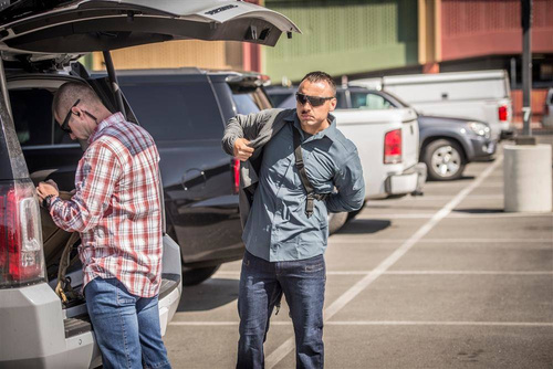 Helikon - Koszula Trip Lite - Poliester - Silver Mink - KO-TRI-PS-69