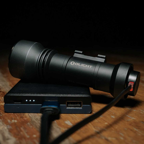 Olight - Latarka taktyczna LED akumulatorowa Javelot Tac M z montażem M-LOK - 1000 lumenów - Czarna