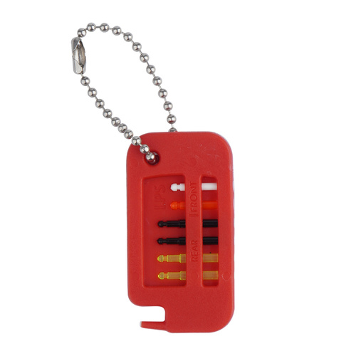 Hiviz - Światłowodowe przyrządy celownicze Target Sight Set - Glock - GLT178