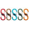 Nite Ize - Zestaw karabinków S-Biner MicroLock Aluminum - 5 Sztuk - Assorted - LSBMA-A2-5R7