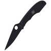 Spyderco - Nóż Grasshopper - Black Blade Plain - Czarny - C138BKP