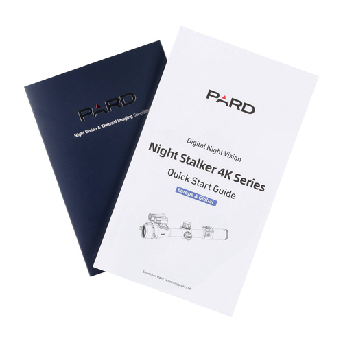 Pard - Noktowizyjna luneta celownicza Night Stalker 4K - 70 mm - Czarna - NS4-70