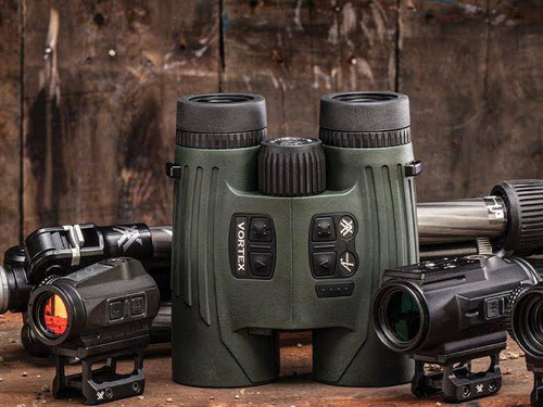 Vortex Optics - Lornetka z dalmierzem Fury 5000 HD AB 10x42 - LRF - Zielony - LRF302 